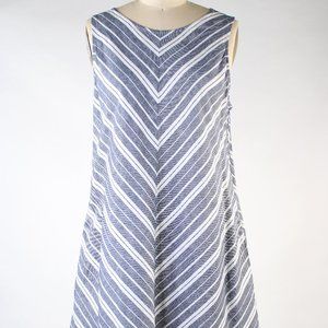 Liz Claiborne A-Line Linen & Cotton Dress